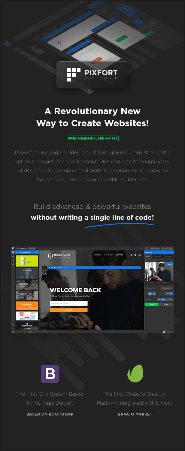 MEGAPACK – Marketing HTML Landing Pages Pack + PixFort Page Builder Access - 11